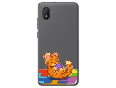 Carcasa Alcatel 1B 2020 TUMUNDOSMARTPHONE Dibujos Transparente Multicolor