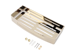 Estante de almacenamiento de pared de acero inoxidable 304, rectangular, flotante, organizador para baño, cocina, lavadero
