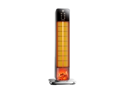 Aquecedor De Rodapé Com Ventilador, Aquecimento Rápido, Controle Por Voz, Uso Vertical/horizontal, Para Grandes Ambientes No Inverno