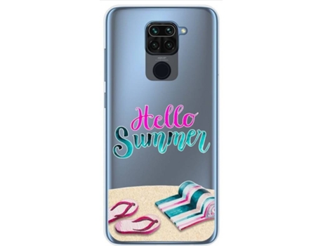Carcasa Xiaomi Redmi Note 9 TUMUNDOSMARTPHONE Dibujos Transparente Multicolor