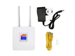 Router Inalámbrico 4g Lte Con Ranura Para Tarjeta Sim Desbloqueada, Punto De Acceso Wifi Móvil Con 2 Antenas.