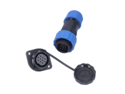 Conector De Aviónica Impermeable Con Brida, Enchufe Y Toma De Corriente Ac250v 5a Sp2010