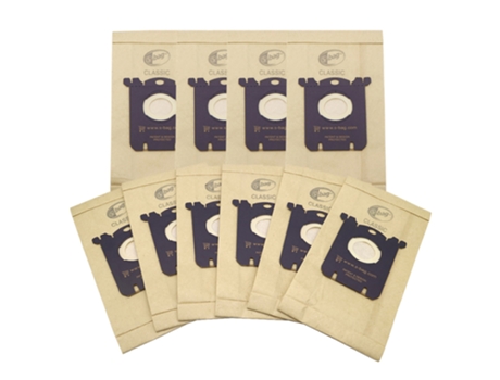 10 unids/lote bolsa de polvo para Electrolux E201B para Philips Fc8021 polvo s-bag Gr201 Aeg bolsas s-bag Fc9000 Fc9049 Hr8500 Hr8350 Fc9150
