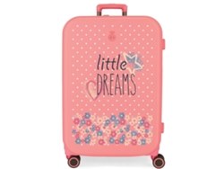 Maleta de Viaje Mediana ENSO Little Dreams Rosa (70cm)