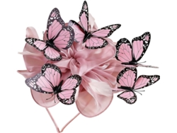 Elegante, Ligero Y Cómodo Accesorio Para El Cabello Con Forma De Mariposa, Ideal Para Bodas Y Eventos.
