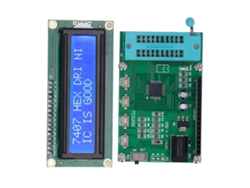 Probador De Circuitos Integrados Tes200 De 7-12 V Cc Con Pantalla Led Para Las Series 74 Y 40.