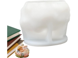 Moldes Para Hacer Velas, Material Reutilizable Para Manualidades Con Diseño De Flor De Ángel | Fabricación De Velas
