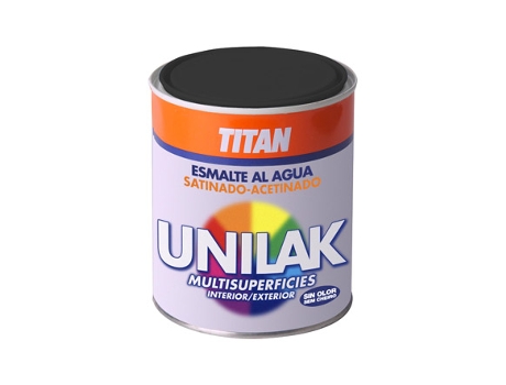 Esmalte Al Agua Unilak Satinado TITAN