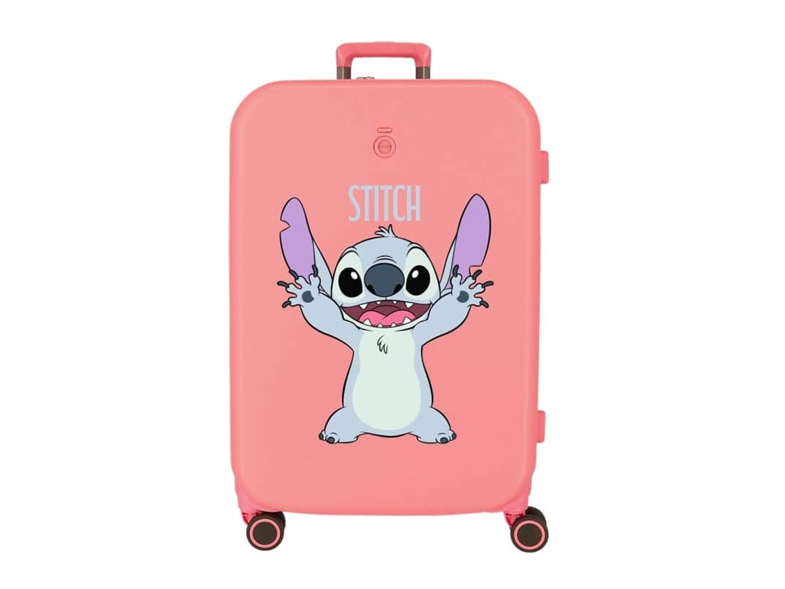 Maleta Mediana Disney Stitch Playful Coral (70x48x28cm - 79l)