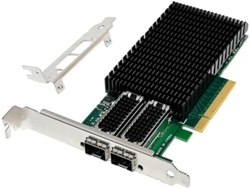 Accesorios Para Tarjeta Adaptadora De Red Pcie X8 X-4 De Doble Puerto 25g Sfp28 10g