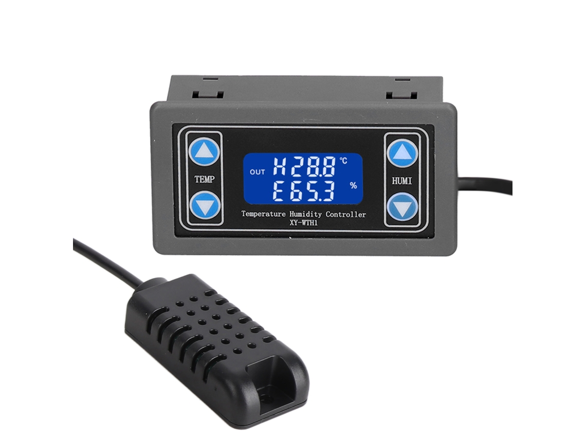 Controlador Digital Lcd De Temperatura Y Humedad Para Incubadoras, Invernaderos, Agricultura, Silvicultura Y Ganadería.