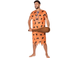 Disfraz de Hombre DISFRAZZES Señor Cavernícola Naranja (Talla: M-L - 52/54)