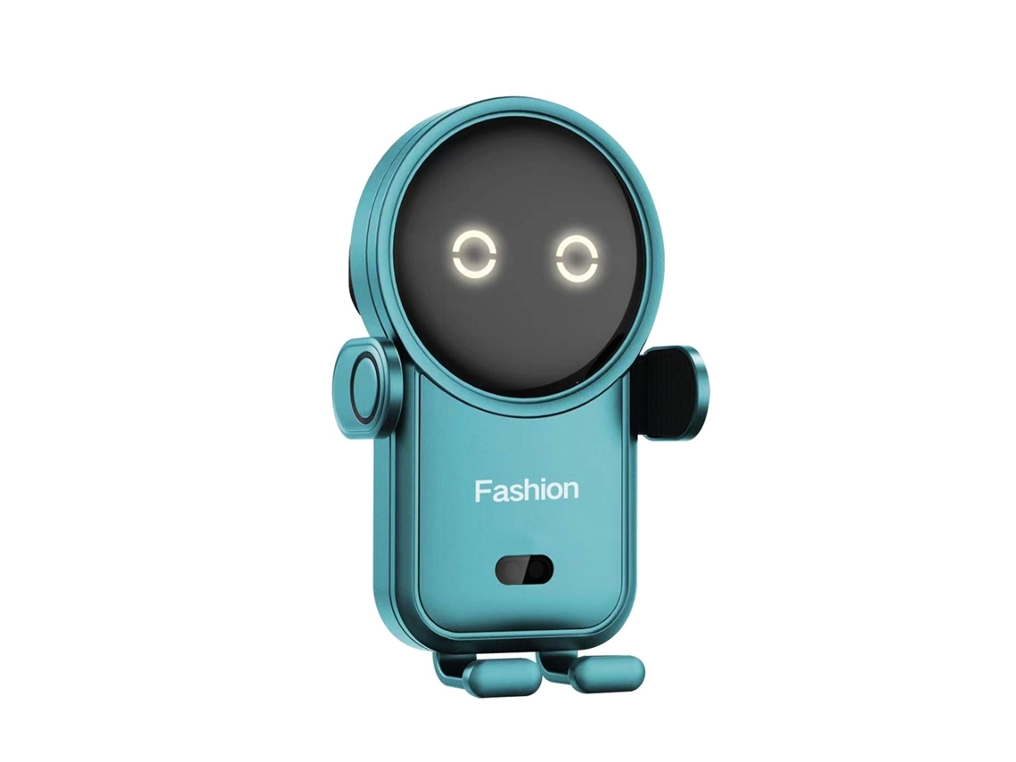 Cargador Carro Sem Carregamento Rápido Qi Sensor para iPhone 14 YIZHOOD Azul
