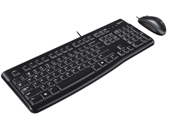 Teclado + Ratón Logitech Desktop MK120, US
