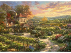 Rompecabezas de viñedos de Schmidt Thomas Kinkade, 2000 piezas, calidad premium