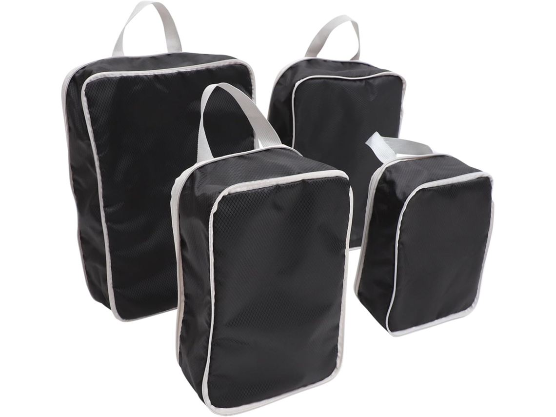 Cubos Organizadores De Viaje De 4 Piezas, Cubos De Equipaje Compresibles