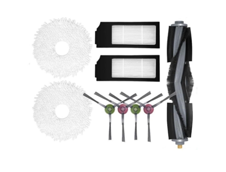 Escova lateral principal esfregona para ecovacs deebot x1 turbo omni robot
