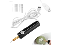 Mini Furadeira Elétrica Mini Furadeira Artesanal Com Cabo Usb Broca De 1,8 M 0,9 Mm Nicecee