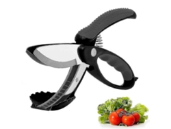 Nuevos modelos de tijeras para ensalada, ideales para picar ensalada. Tijeras para ensalada actualizadas para lanzar y cortar ensalada. Picadora de ensalada.