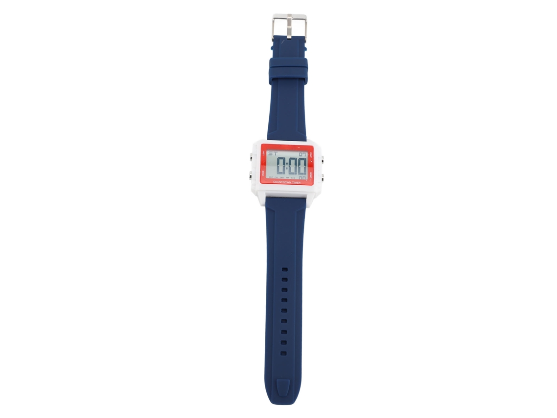 Reloj Electrónico Digital Unisex Con Cronógrafo Led, Resistente Al Agua Hasta 50 M, Diseño Deportivo Rectangular.