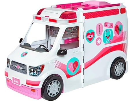 BARBIE Ambulance and Clinic Set No Doll Included (Edad recomendada: 4 años)