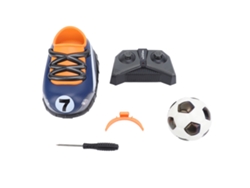 Coches Teledirigidos Con Forma De Bota De Fútbol Y Balón Para Niños, Color Azul, 2.4g Con Sonido Y Luz.