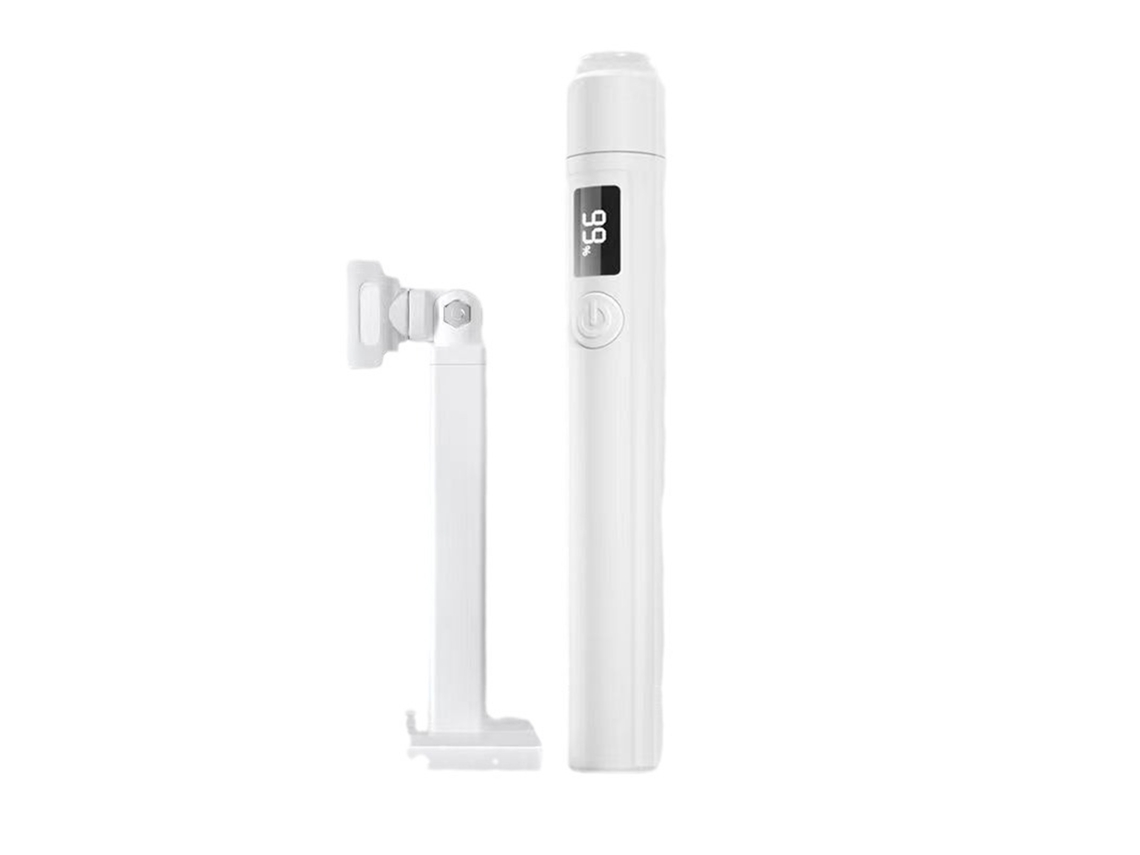 Lámpara de manicura portátil de secado rápido Rebe con pantalla LED, temporizador de 45/60 segundos, recargable para uso doméstico.