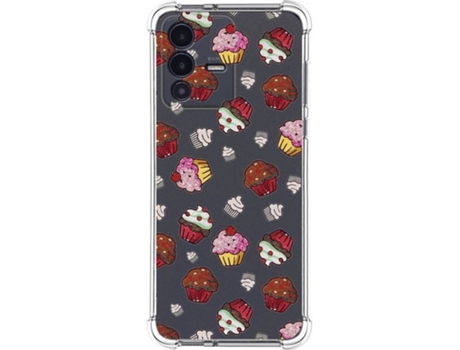 Carcasa para Vivo V23 5G TUMUNDOSMARTPHONE Dibujos Antigolpes Muffins Multicolor