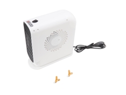 Calentador de oficina compacto, calentador personal portátil con termostato incorporado, 500 W ABS, calor instantáneo y eficiente para su escritorio.