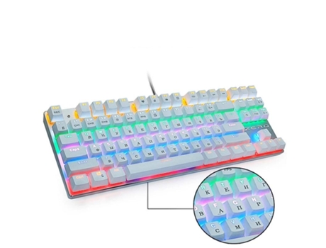 Teclado Gaming SLOWMOOSE 87 (Mecánico - Ruso)