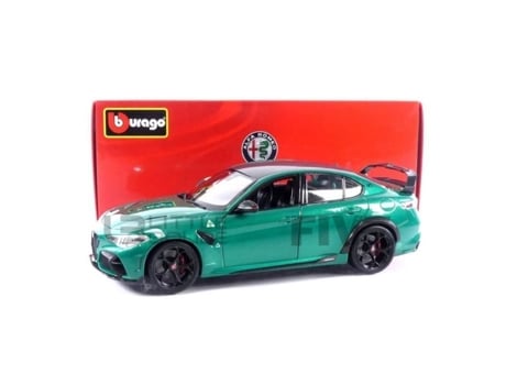 Bburago Coche de Coleccionismo Miniatura 1/18 Alfa-Romeo Giulia Gtam 2020 Verde Montreal 11049Gr ALFA ROMEO