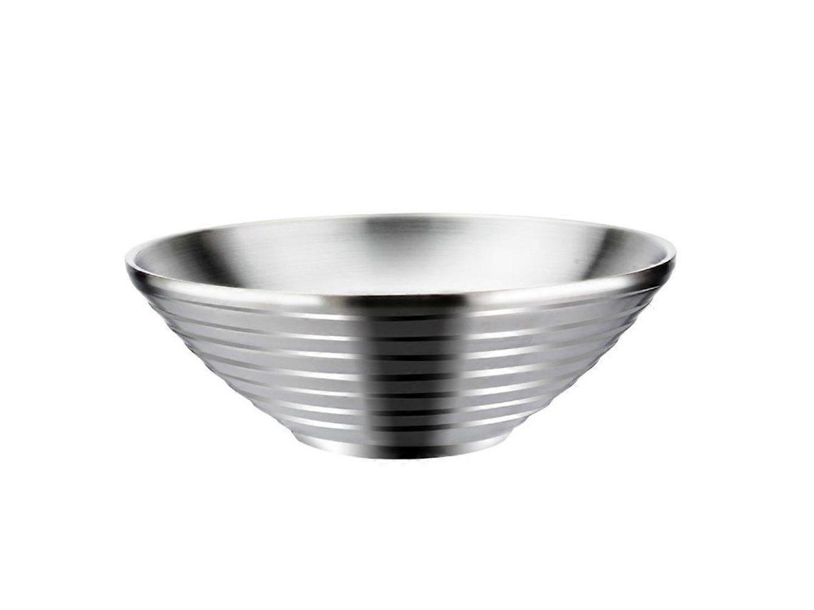 Pieza De Cuenco De Acero Inoxidable Para Casa, Recipiente Para Alimentos, Cuenco De Ramen, Cuenco De Fideos Instantáneos Webake