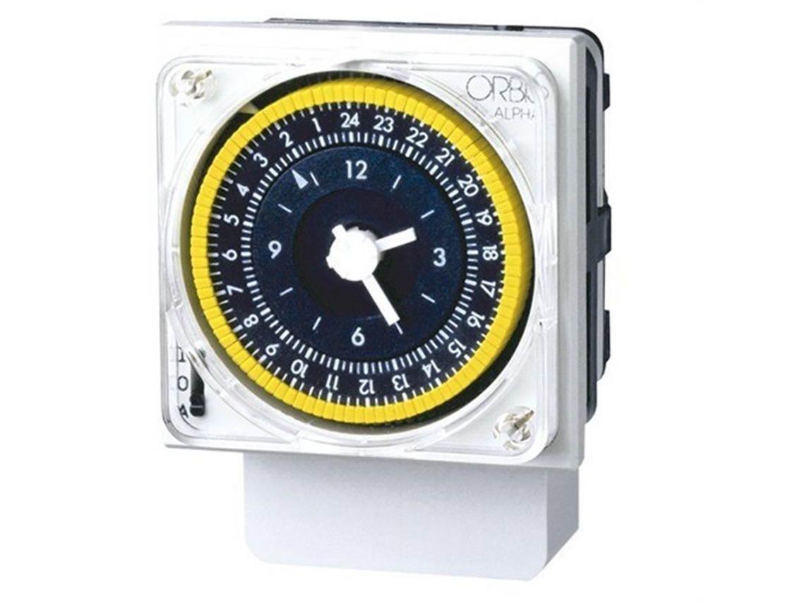 Orbis Ob270123 | Interruptor Horario Analógico Alpha Qrd 230v