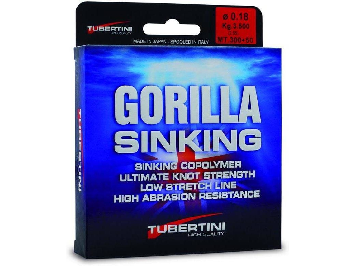 Línea de Pesca de monofilamento TUBERTINI Gorilla Sinking (0.160 mm - 0,20 mm)