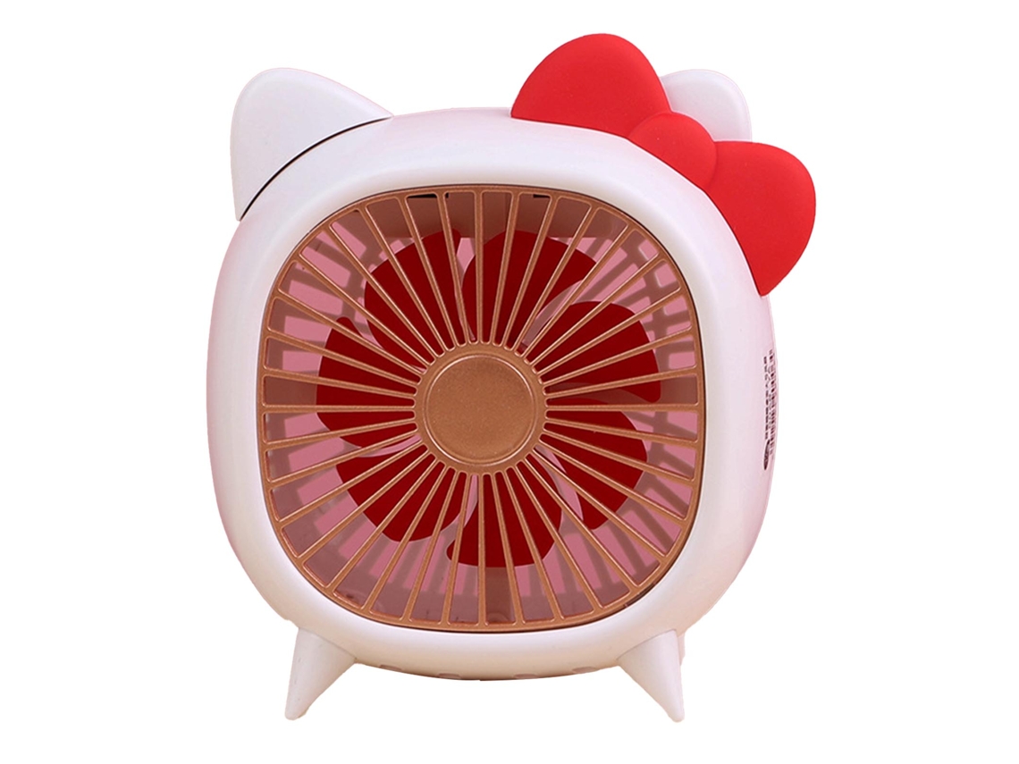 Bonito ventilador de escritorio USB pequeño y portátil para dormitorio
