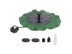 Bomba De Agua Solar De 5 V Y 1,6 W Con Batería De 800 Ma, Fuente Decorativa Para Jardín Y Paisajismo, Diseño De Hoja De Loto.