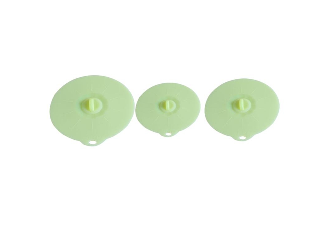 Tapa Sellada De Silicona De 3 Piezas