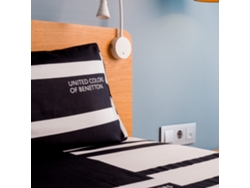 Set 2Pc Cama (Funda Nórdica 155X220Cm Funda De Almohada 80X80Cm) 200Tc 100% Algodón B&W Be