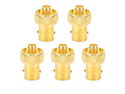 5 Adaptadores Convertidores Coaxiales Rf Bnc Hembra A Sma Hembra Para Diferentes Aplicações E Usos