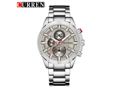 Reloj De Pulsera De Cuarzo Para Hombre, Diseño Creativo Con Tres Esferas.