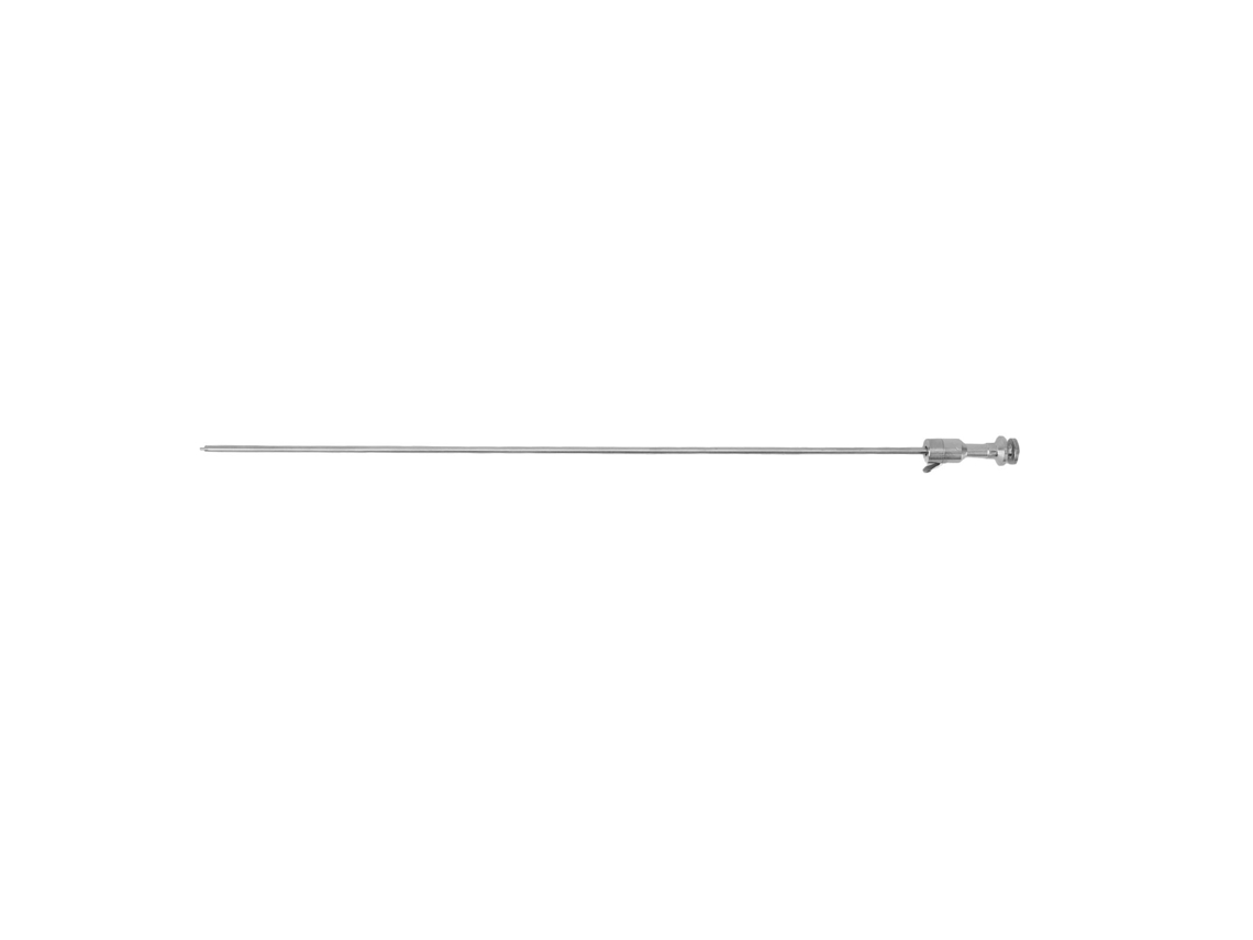 Tubo de inseminación bovina de acero inoxidable 304, 46 cm, herramienta de reproducción