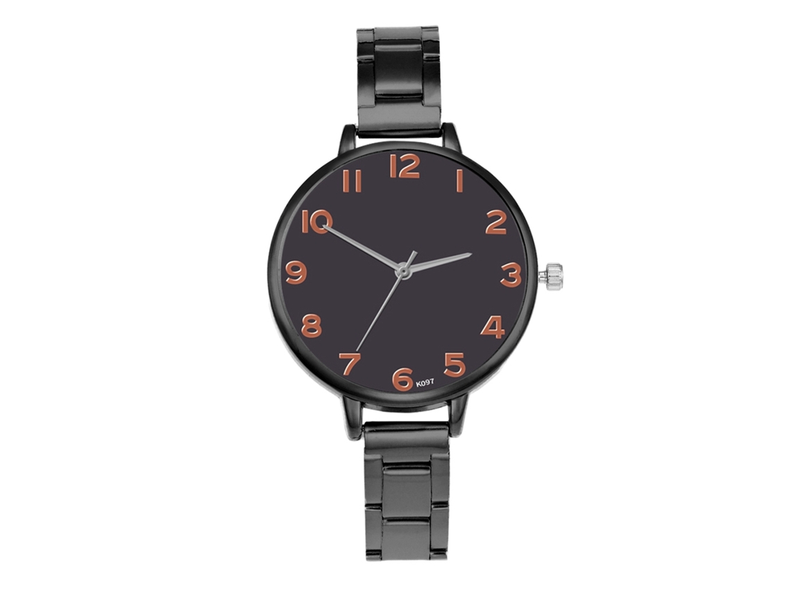 Relógio De Pulso Feminino De Quartzo Com Pulseira De Pu Zhoulianfa Estilo Fashion (azul Claro)