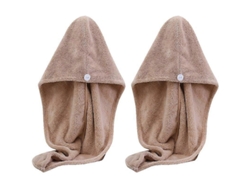 Juego de 2 toallas ultraabsorbentes, de secado rápido, suaves y antiencrespamiento. Rosewell