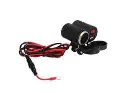 Tomada De Fósforo Universal Para Moto E Carro Elétrico 12v‑45v À Prova D'água Com Expansão Usb
