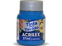 Tinta de Tela Mate Acrilex Azul Ceruleo (04140/568 37ml)