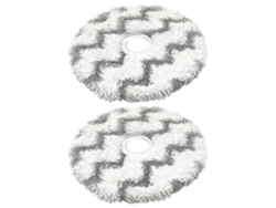 2 piezas compatibles con la aspiradora inalámbrica Xiaomi Mijia K10 Pro, paño de fregona lavable.