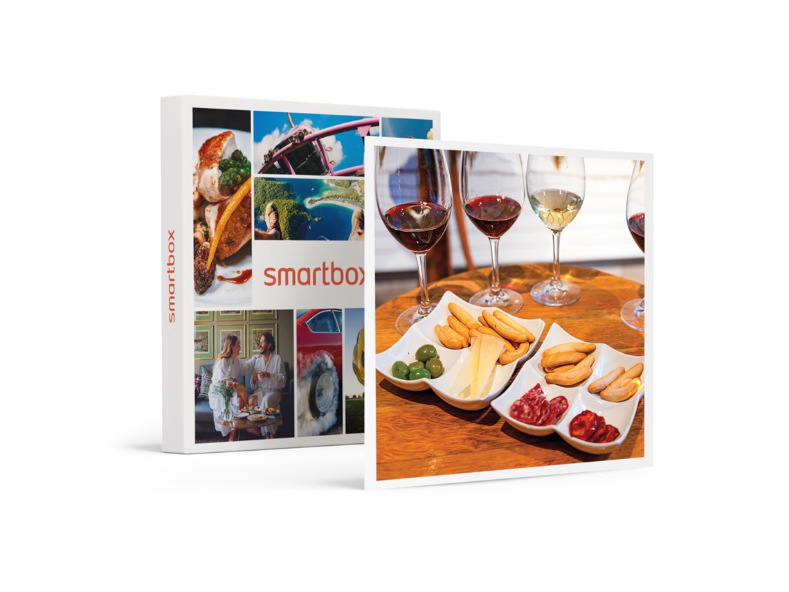 Caja Regalo SMARTBOX Visita a bodega con cata de 3 vinos y aperitivo