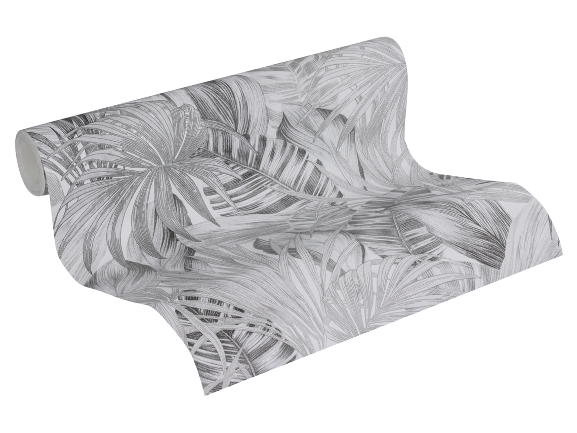 Papel de Pared A.S. CRÉATION (53 cm x 10,05 m - Tejido - Multicolor)