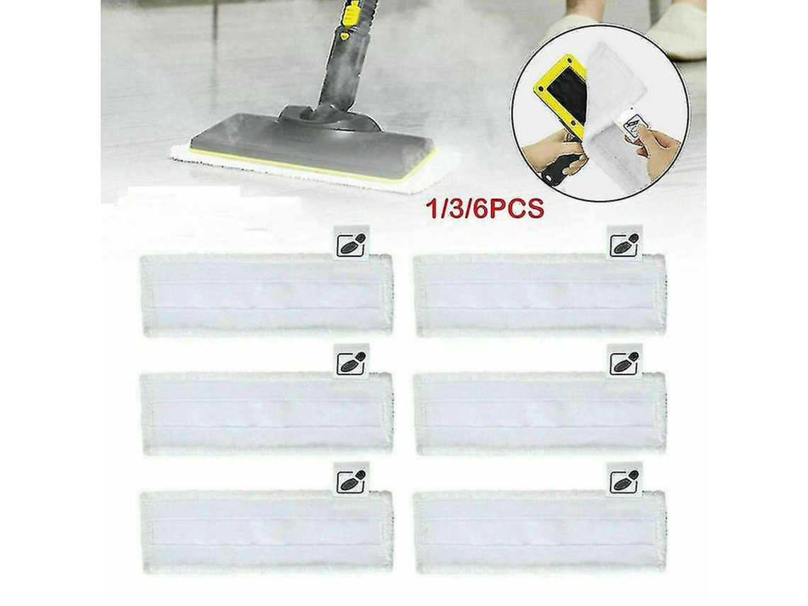 Accesorio Aspiradoras Compatibilidad Universal 1/3/6 Piezas KARCHER Sc1 Sc2 Sc3 Sc5 Sc5 Steam Terry Cloths