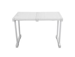 Estante apilable expandible con capacidad de carga de 121 lb, divisor de almacenamiento para armario, longitud de 37-48 cm (14,6-18,9 pulgadas).